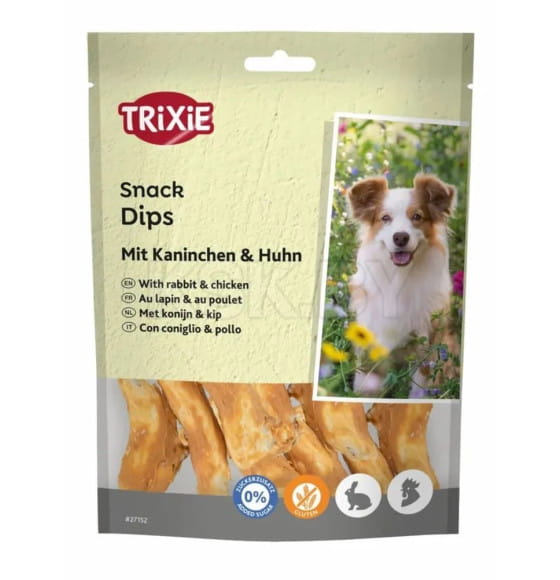 Лакомство "TRIXIE" для собак, снеки с кроликом и курицей, без глютена и сахара, 120 г.; Страна пр-ва: Китай (02-27152) 