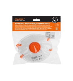 Респиратор формованный с клапаном FFP1 NR (до 4 ПДК) STARTUL ST7311-08