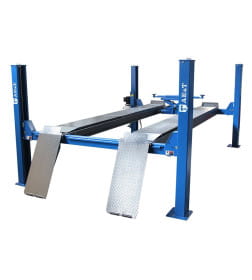 Подъемник 4-х стоечный 5,5 т для сход-развала с траверсой 2.5т 380В AE&T F5.5-4