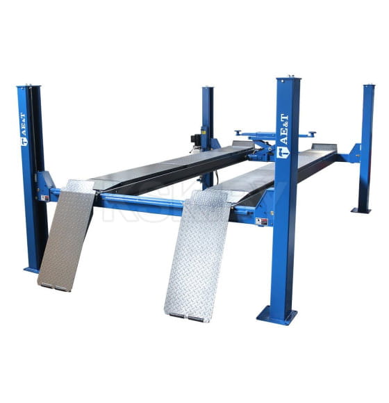 Подъемник 4-х стоечный 5,5 т для сход-развала с траверсой 2.5т 380В AE&T F5.5-4 (F5.5-4) 