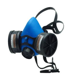 Полумаска изолирующая Исток-300/400 (РПГ-67) с противогазовым фильтром А1В1 ИУ