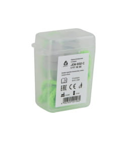 Беруши в контейнере со шнурком многоразовые (32 дБ, из термопластичной резины) X-Fit Jeta Safety JEM-832-C