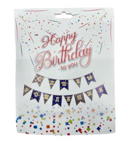 Гирлянда праздничная из бумаги 1357-1