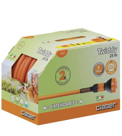 Шланг поливочный 25 м Claber Twiddy 9337
