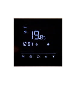 Терморегулятор сенсорный программируемый (черный) REXANT R300B 51-0575