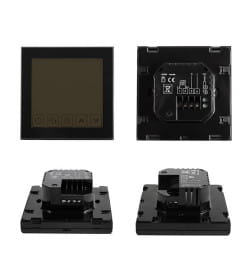 Терморегулятор сенсорный с автоматическим программированием (черный) REXANT R200B 51-0574