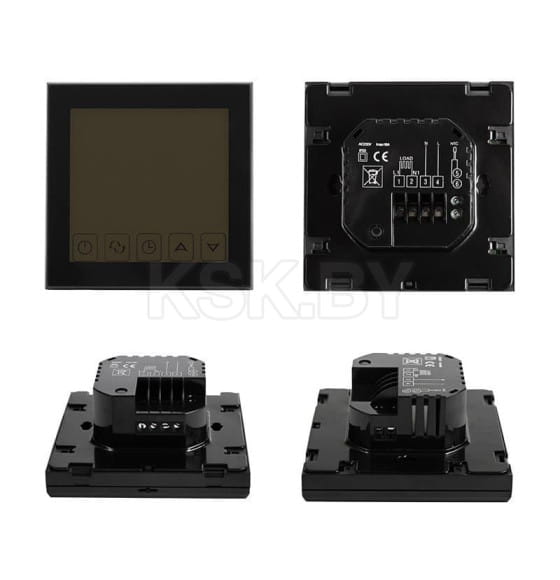 Терморегулятор сенсорный с автоматическим программированием (черный) REXANT R200B 51-0574 (51-0574) 