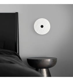 Светодиодный светильник с мраморным рассеивателем 40341 LED черный Eurosvet