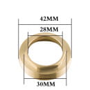 Гайка прижимная для картриджа латунная 35 мм Fashun A33501 (A33501) 