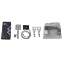 Смеситель для ванны и душа сатин Fashun A53117 (A53117) 