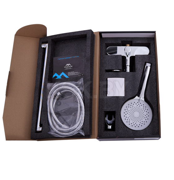 Смеситель для ванны и душа хром Fashun A2285 (A2285) 