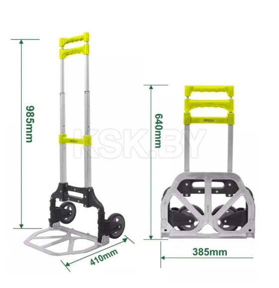 Тележка складная 100 кг DYLLU DTWB8A10 (DTWB8A10) 