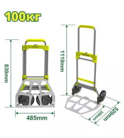 Тележка ручная складная 100 кг DYLLU DTWB9A10