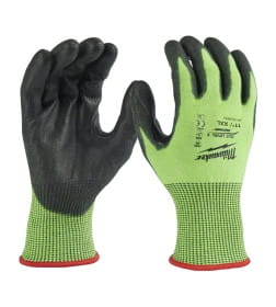 Перчатки яркие LEVEL CUT 5, размер L/9 Milwaukee 4932479933