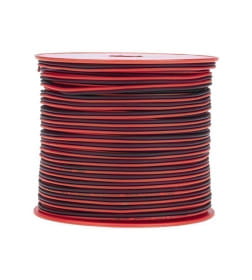 Кабель акустический 2х0,50 мм² красно-черный (бухта 100 м) REXANT 01-6103-3