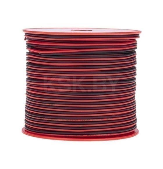 Кабель акустический 2х0,50 мм² красно-черный (бухта 100 м) REXANT 01-6103-3 (01-6103-3) 