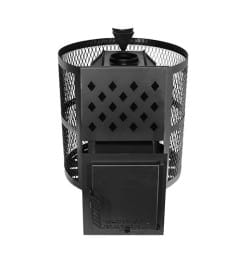 Печь банная "Тайга 16" (закрытая каменка,сетчатый кожух)