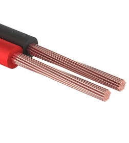 Кабель акустический 2х0,50 мм² красно-черный (бухта 100 м) REXANT 01-6103-3