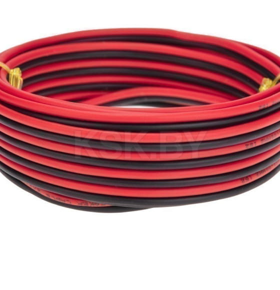 Кабель акустический ШВПМ 2х1.00 мм² красно-черный (5 м) REXANT 01-6105-3-05 (01-6105-3-05) 