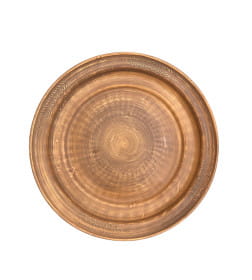 Тарелка из красной глины 25с0.4487/0.0-1 НХП