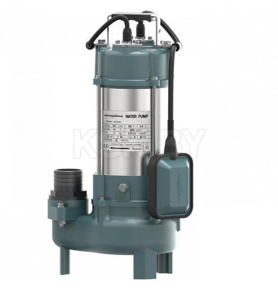 Насос дренажно-фекальный вихревой GRANDFAR GV250 (GV250(GR)) 