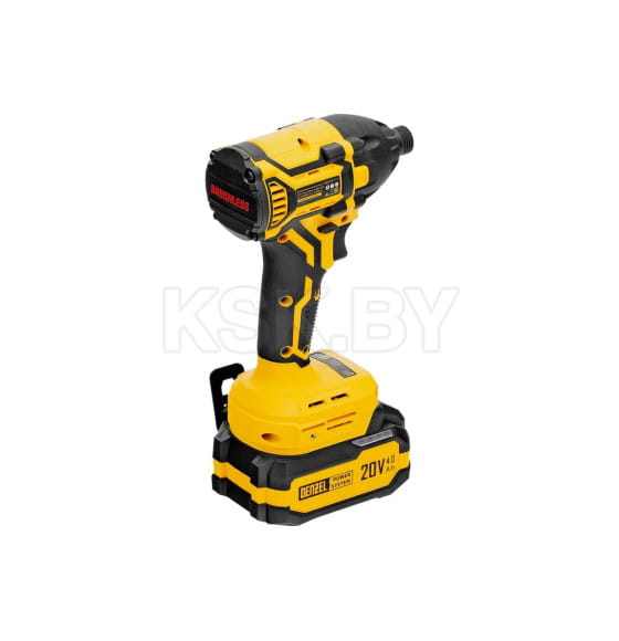 Винтоверт ударный аккумуляторный Denzel  CIDH-BL-20-270 (26514) 