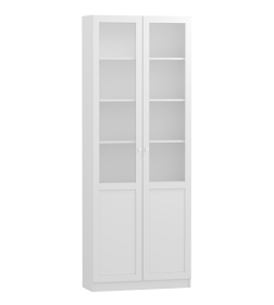 Шкаф для книг двухстворчатый Харрис 32 (белый) Глазовская мебельная фабрика 00185803_18