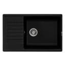 Мойка ZORG Dello 78 черный оникс (Dello 78 BLACK ONIX) 
