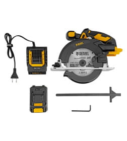 Пила циркулярная аккумуляторная Denzel CCSH-20-165