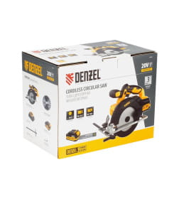 Пила циркулярная аккумуляторная Denzel CCSH-20-165