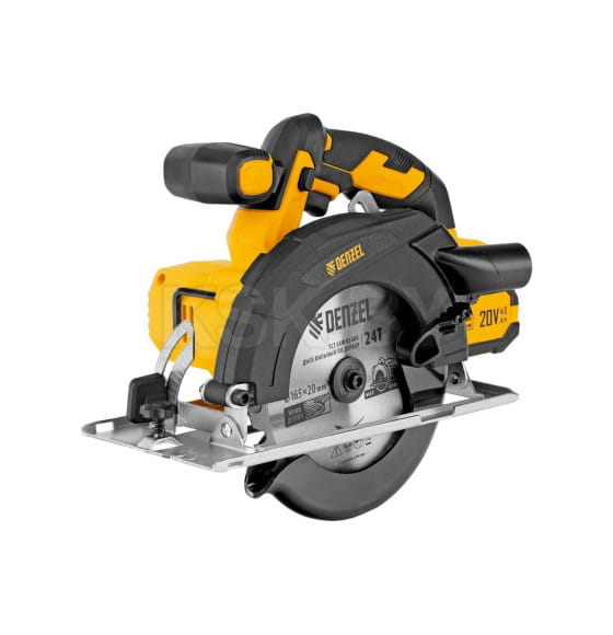 Пила циркулярная аккумуляторная Denzel CCSH-20-165 (27405) 