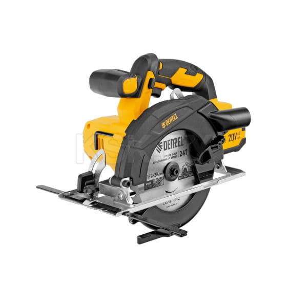 Пила циркулярная аккумуляторная Denzel CCSH-20-165 (27405) 