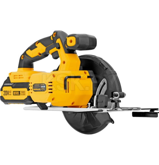 Пила циркулярная аккумуляторная Denzel CCSH-20-165 (27405) 