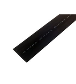 Трубка термоусаживаемая 80,0/40,0 мм 1 м (черная) REXANT 25-0080