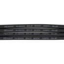 Трубка термоусаживаемая клеевая 4,0/1,0 мм (4:1) 1 м (черная) REXANT 23-4006 (23-4006) 