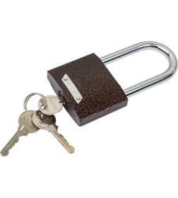 Замок навесной Avers PD-01-63-L (3locks,3Keys)