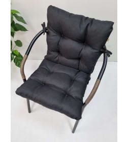 Подушка для сиденья 80x45 см (черный) MATEX CORFU LOUNGE 65-036