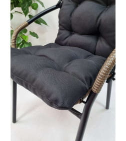 Подушка для сиденья 80x45 см (черный) MATEX CORFU LOUNGE 65-036