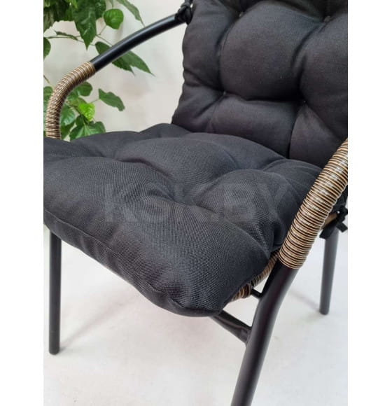 Подушка для сиденья 80x45 см (черный) MATEX CORFU LOUNGE 65-036 (65-036) 