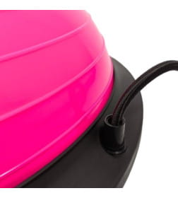 Балансировочная платформа AMETIST BOSU ball 45 см (розовый)