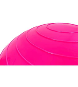 Балансировочная платформа AMETIST BOSU ball 45 см (розовый)