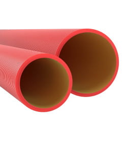 Труба для кабельной канализации наружный диаметр d110мм красная (склад)