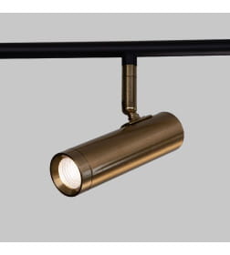 Потолочный светодиодный светильник 20252/6 LED черный/латунь Eurosvet