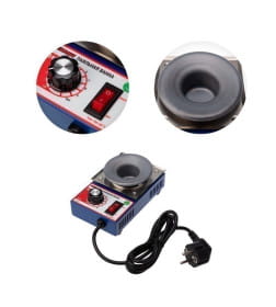 Паяльная ванна 100 Вт, ø 38 мм, 200-480 °C, бессвинцовая REXANT R38F 09-9210