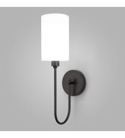 Настенный светильник с тканевым абажуром 60164/1 черный Eurosvet