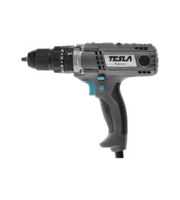 Дрель-шуруповерт сетевая ударная TESLA TDS450H