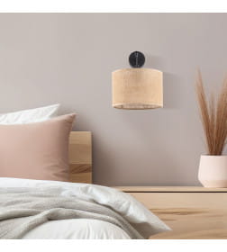 Настенный светильник с тканевым абажуром 6858 Juta TK Lighting