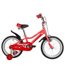 Велосипед NOVATRACK 16" NOVARA алюминий, коралловый