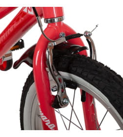 Велосипед NOVATRACK 16" NOVARA алюминий, коралловый
