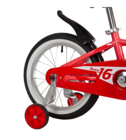 Велосипед NOVATRACK 16" NOVARA алюминий, коралловый